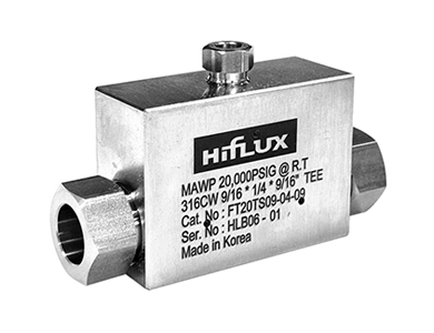 High Pressure Fitting - Reducing Tee
