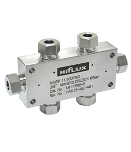 매니폴드 블록(Manifold block) 6way