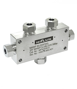 매니폴드 블록(Manifold block) 5way