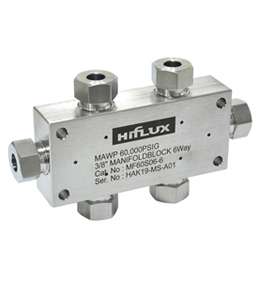 매니폴드 블록(Manifold block) 6way